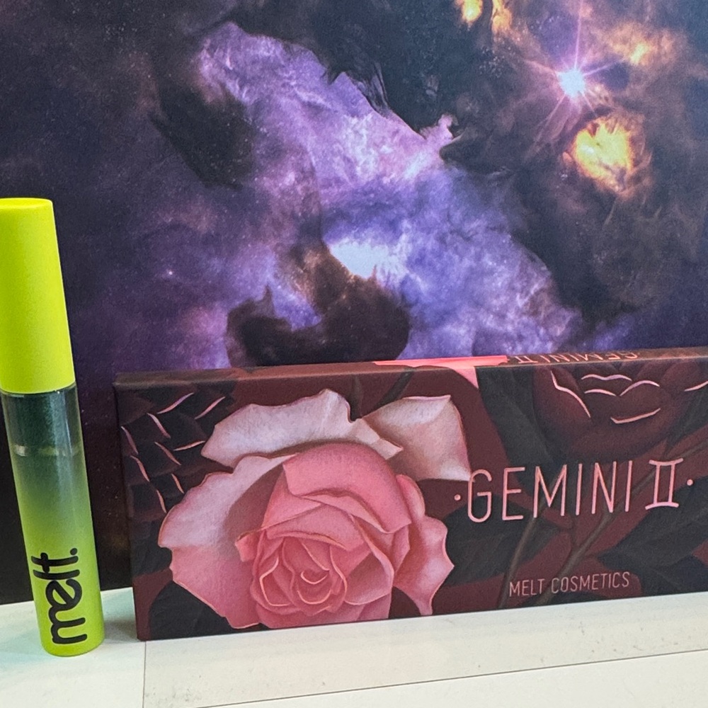 Melt Cosmetics Gemini II Palette & Electrip Lip Paint Muse